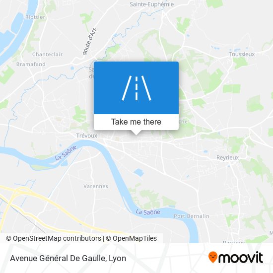 Avenue Général De Gaulle map