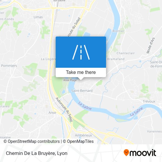 Chemin De La Bruyère map