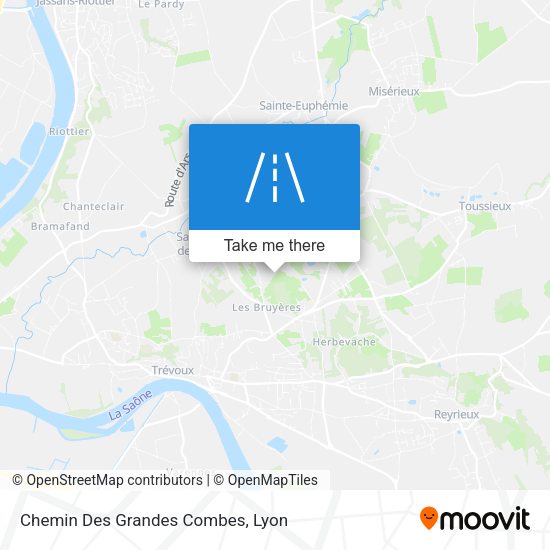 Chemin Des Grandes Combes map
