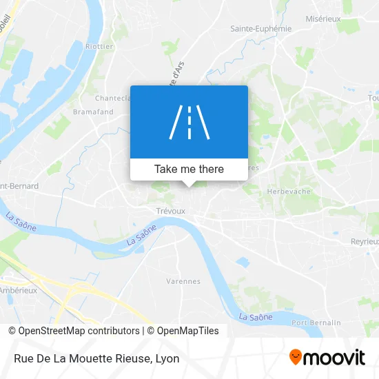 Rue De La Mouette Rieuse map