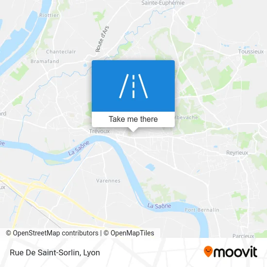 Rue De Saint-Sorlin map