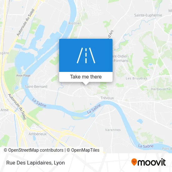 Rue Des Lapidaires map