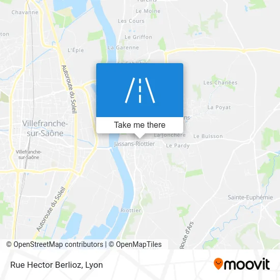 Rue Hector Berlioz map