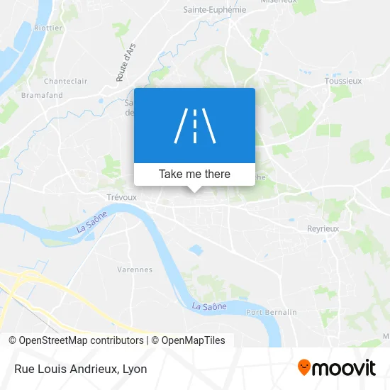 Rue Louis Andrieux map