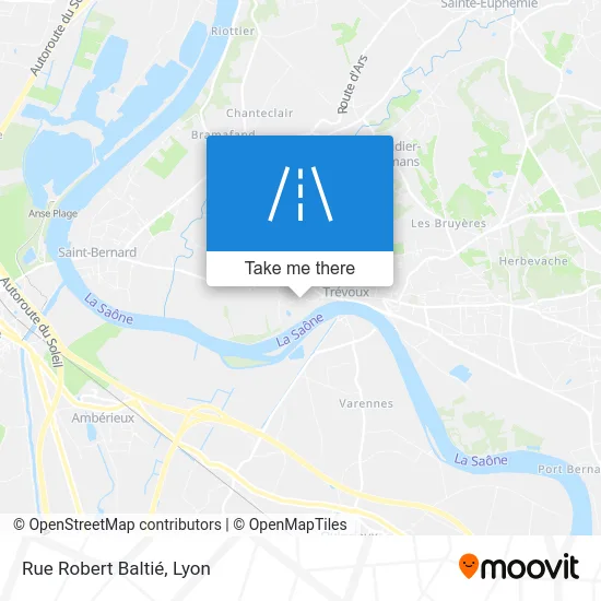 Rue Robert Baltié map