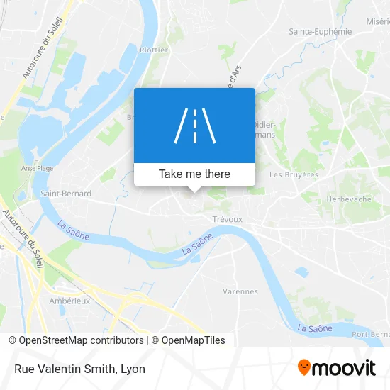 Rue Valentin Smith map