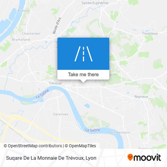 Suqare De La Monnaie De Trévoux map