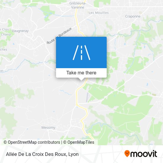 Allée De La Croix Des Roux map