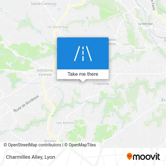 Allée Des Charmilles map