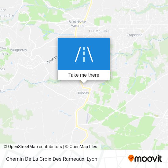 Chemin De La Croix Des Rameaux map