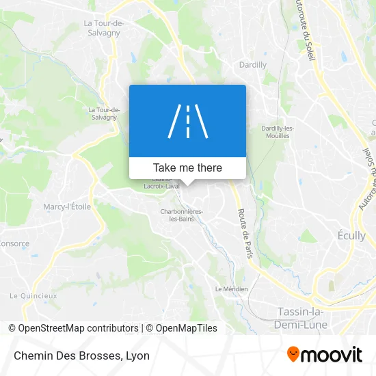 Chemin Des Brosses map