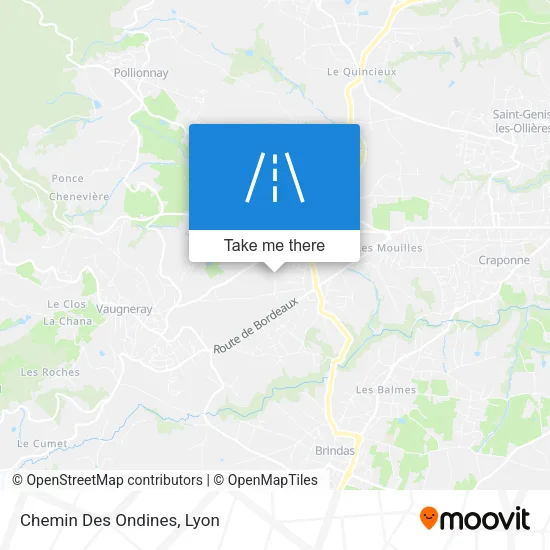 Chemin Des Ondines map