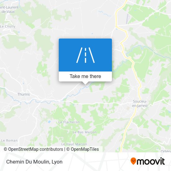 Chemin Du Moulin map