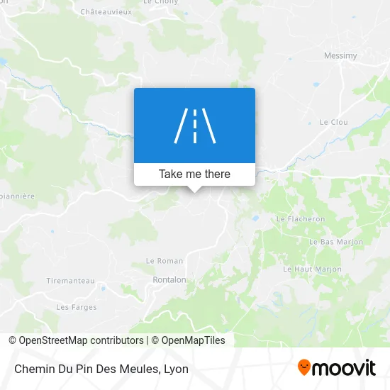Chemin Du Pin Des Meules map
