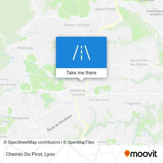 Chemin Du Pirot map