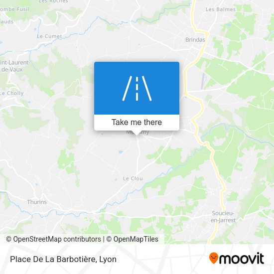 Place De La Barbotière map
