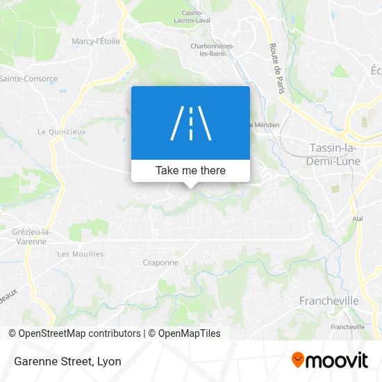 Rue De La Garenne map