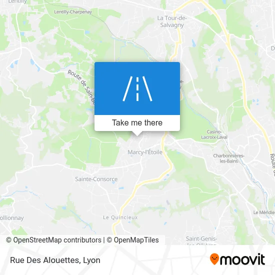 Rue Des Alouettes map