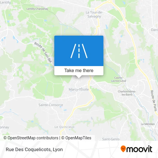 Rue Des Coquelicots map