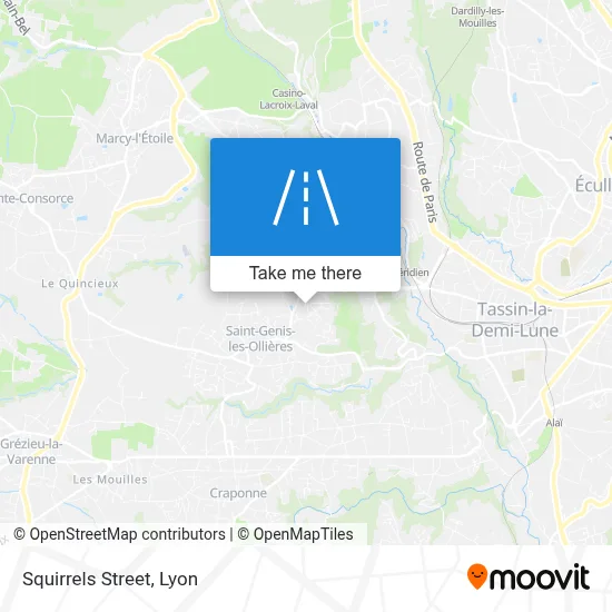 Rue Des Écureuils map