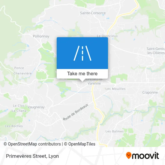 Rue Des Primevères map