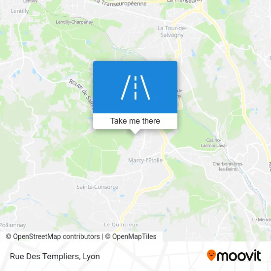 Rue Des Templiers map