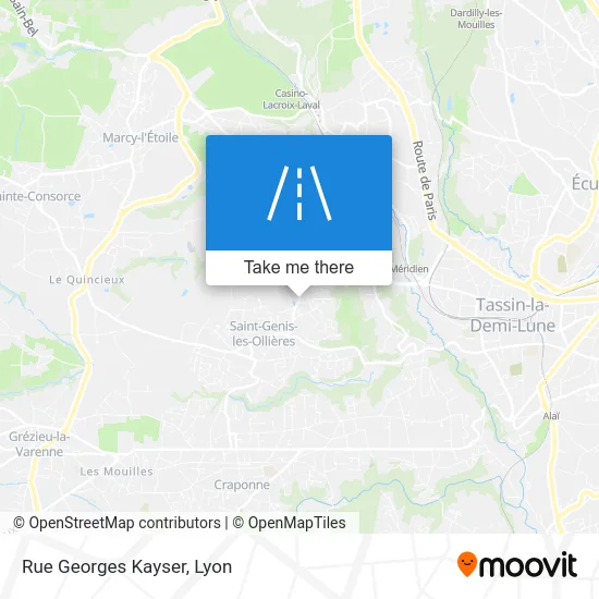 Rue Georges Kayser map