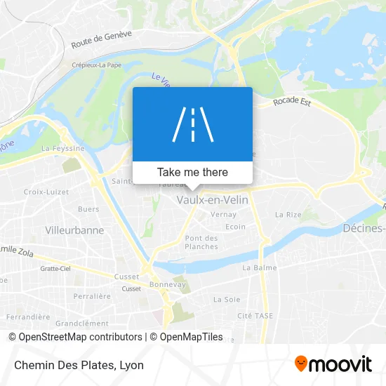 Chemin Des Plates map
