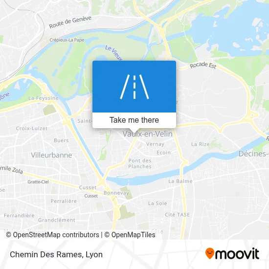 Chemin Des Rames map