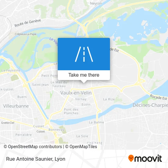Rue Antoine Saunier map