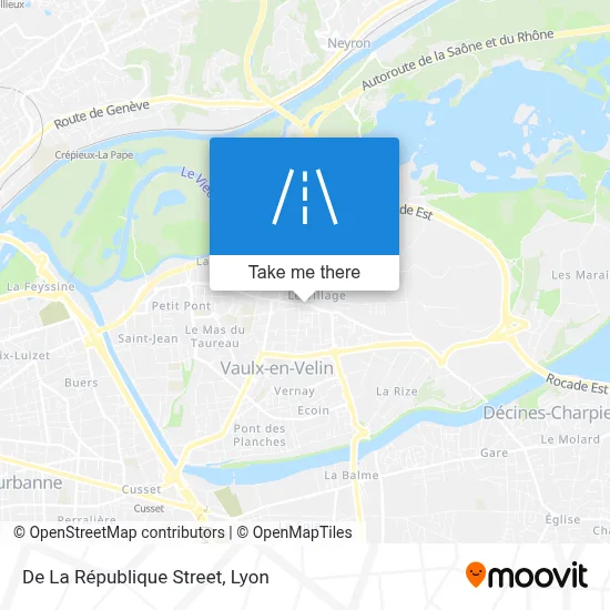 Rue De La République map