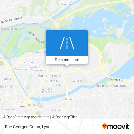 Rue Georges Gulon map