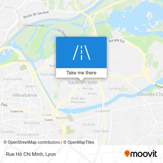 Rue Hô Chi Minh map