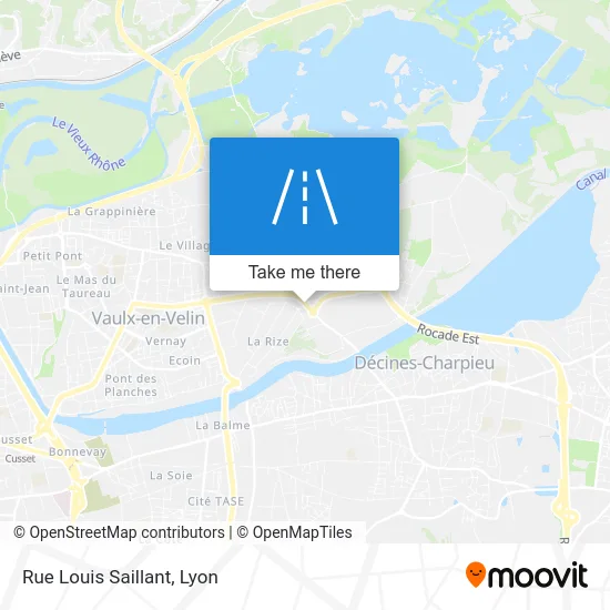 Rue Louis Saillant map