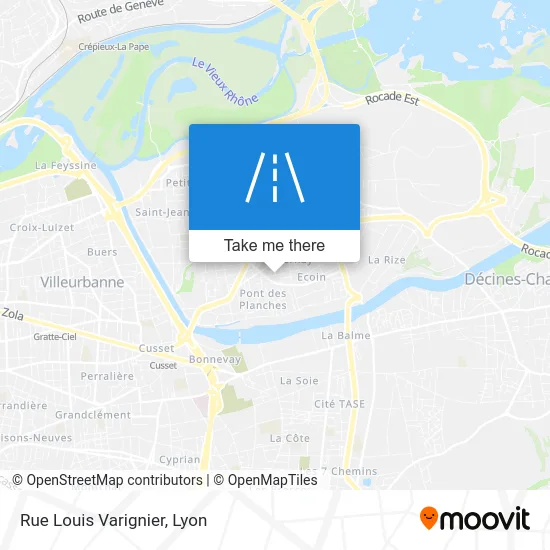 Rue Louis Varignier map