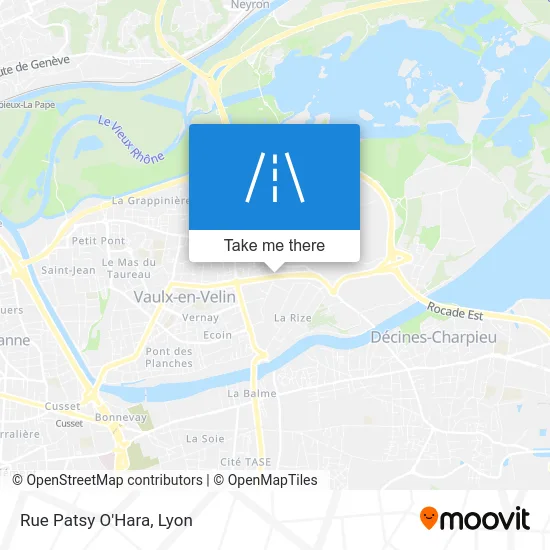 Rue Patsy O'Hara map