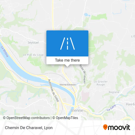 Chemin De Charavel map