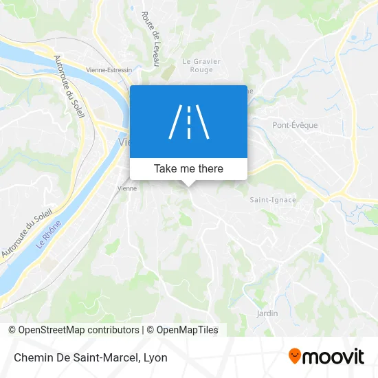 Chemin De Saint-Marcel map