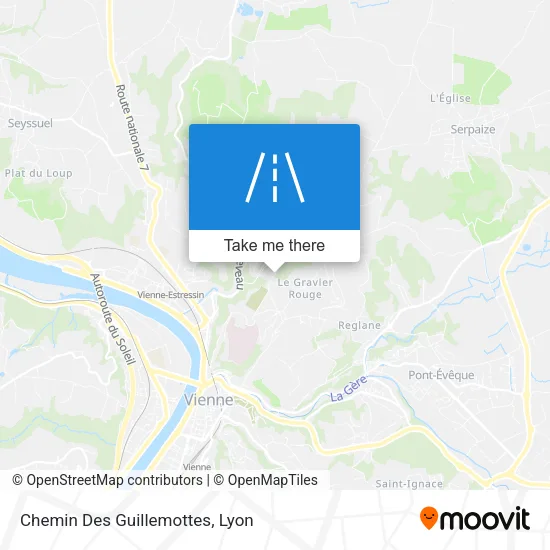 Chemin Des Guillemottes map