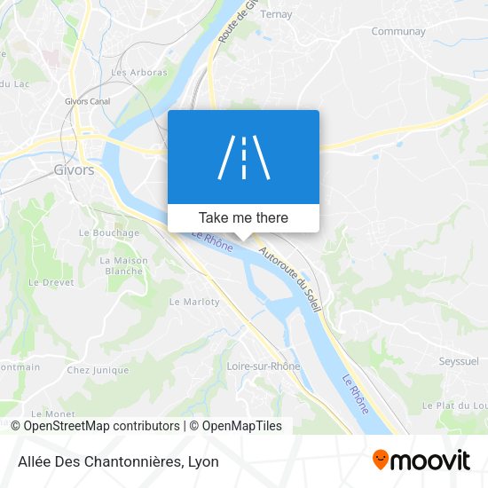 Allée Des Chantonnières map