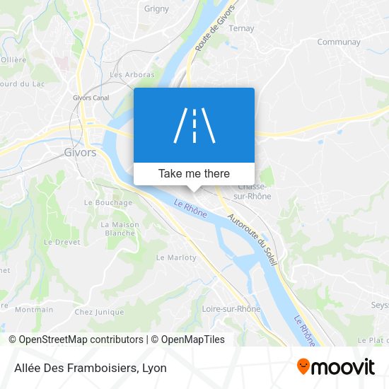 Allée Des Framboisiers map