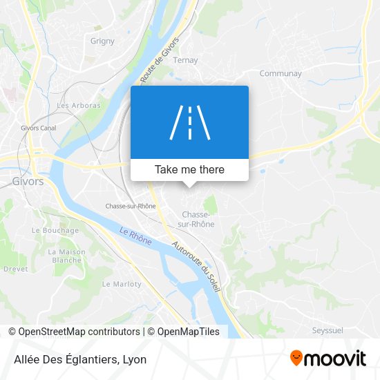 Allée Des Églantiers map