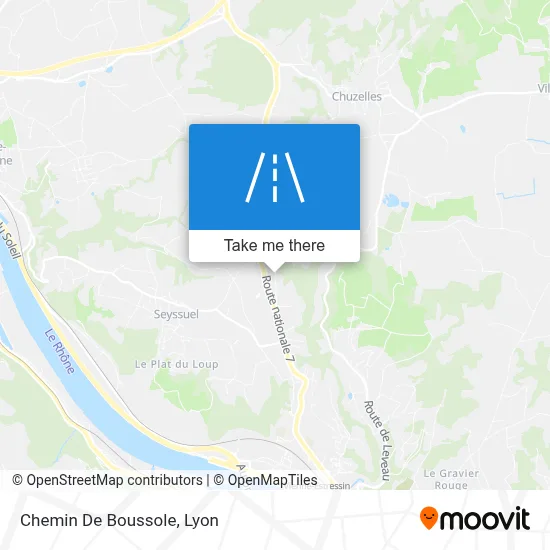 Chemin De Boussole map