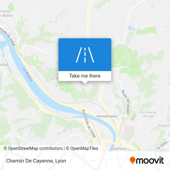 Chemin De Cayenne map