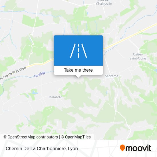 Chemin De La Charbonnière map