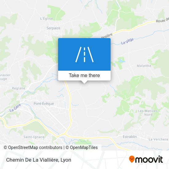 Chemin De La Viallière map