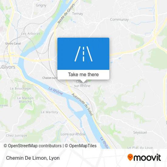 Chemin De Limon map