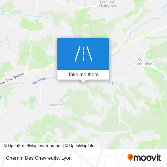 Chemin Des Chevreuils map