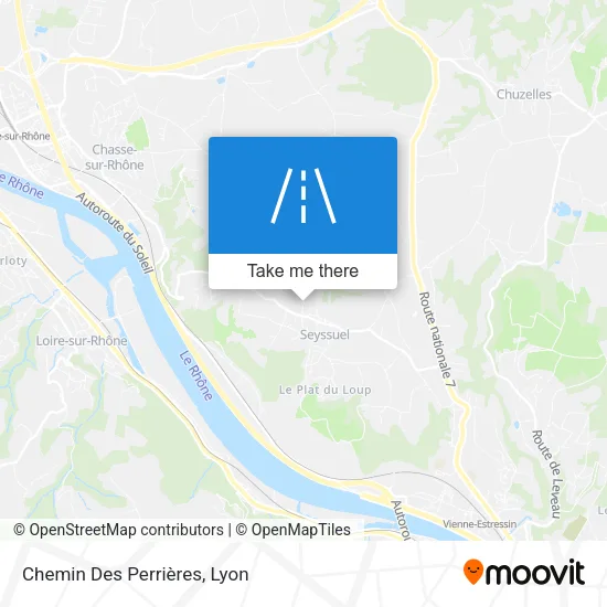Chemin Des Perrières map