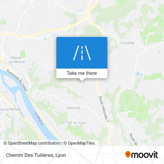 Chemin Des Tuilières map